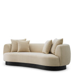 Eichholtz Sofa Elliston — Withmore Cream, Black Base hero image (Image 1)