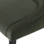Lifestyle angle of Dining Chair Chavelle with refined Black, Torrin Green Velvet tones (Image 8)