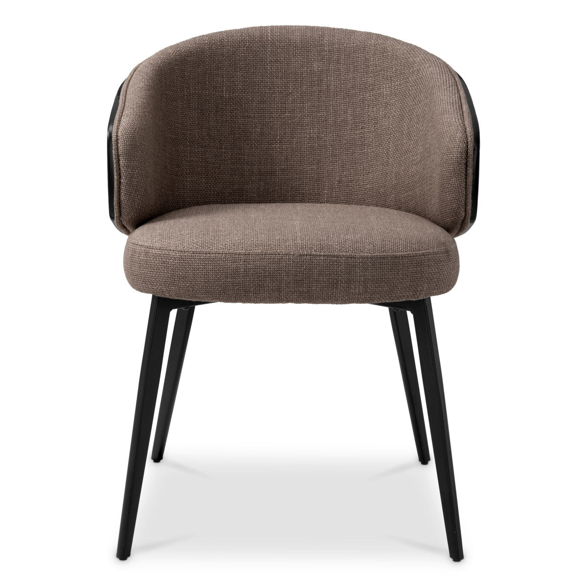 Dining Chair Camerota Scalea grey | black wooden back | black legs Chairs & Sofas A118262 3