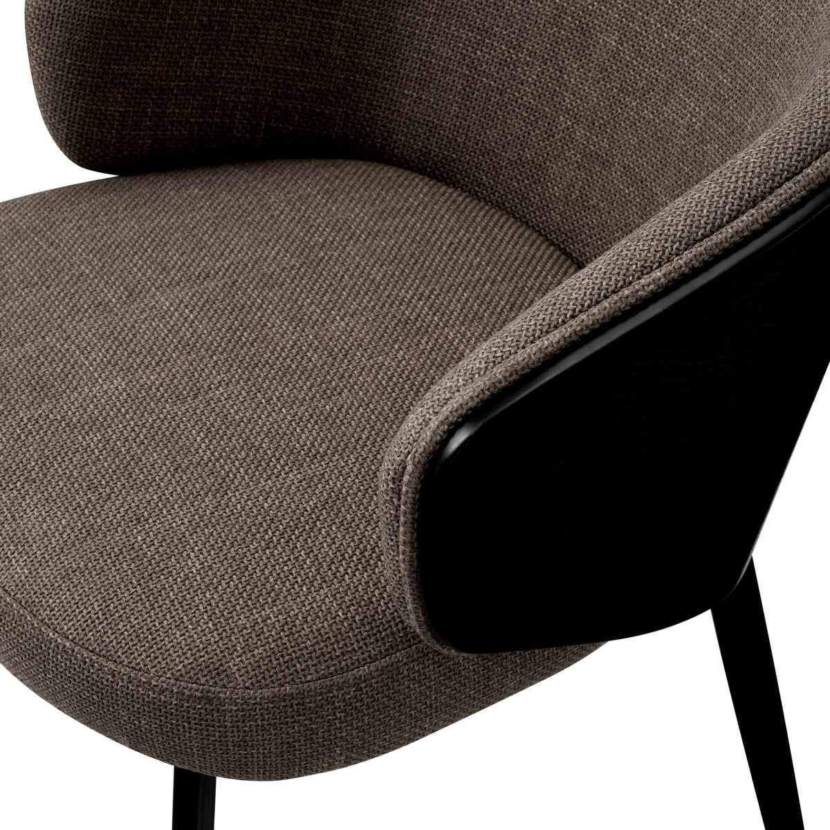 Dining Chair Camerota Scalea grey | black wooden back | black legs Chairs & Sofas A118262 6