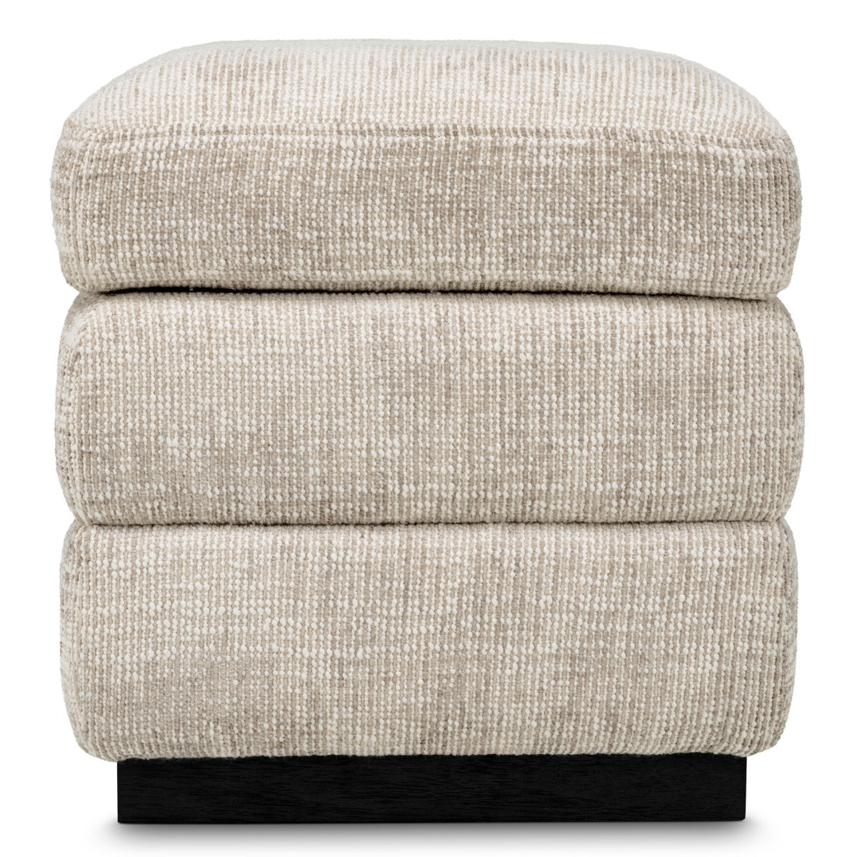 Stool Valmont Creststone beige | ebony finish, Including storage space A119222 4