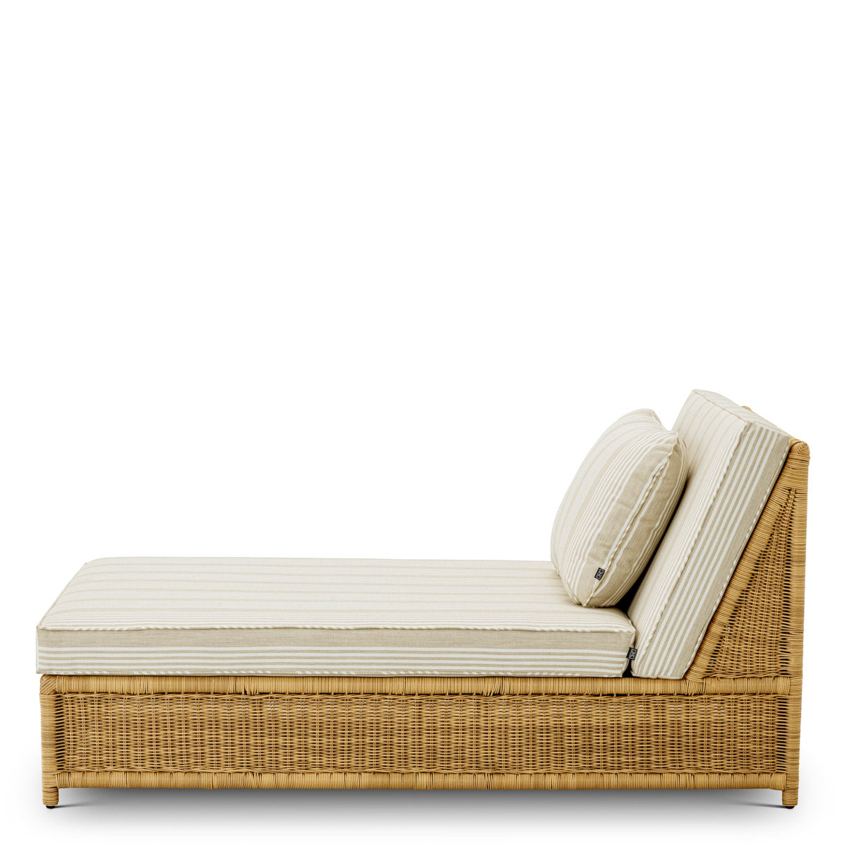 Outdoor Modular Daybed Hampton Faux rattan | saville beige 43% polyester | 57% acrylic Outdoor A119473 5
