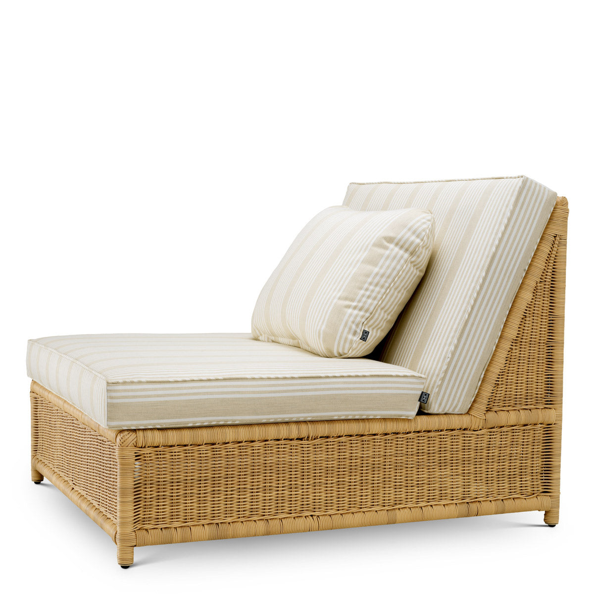 Outdoor Modular Chair Hampton Saville beige | faux rattan 43% polyester | 57% acrylic Outdoor A119474 6