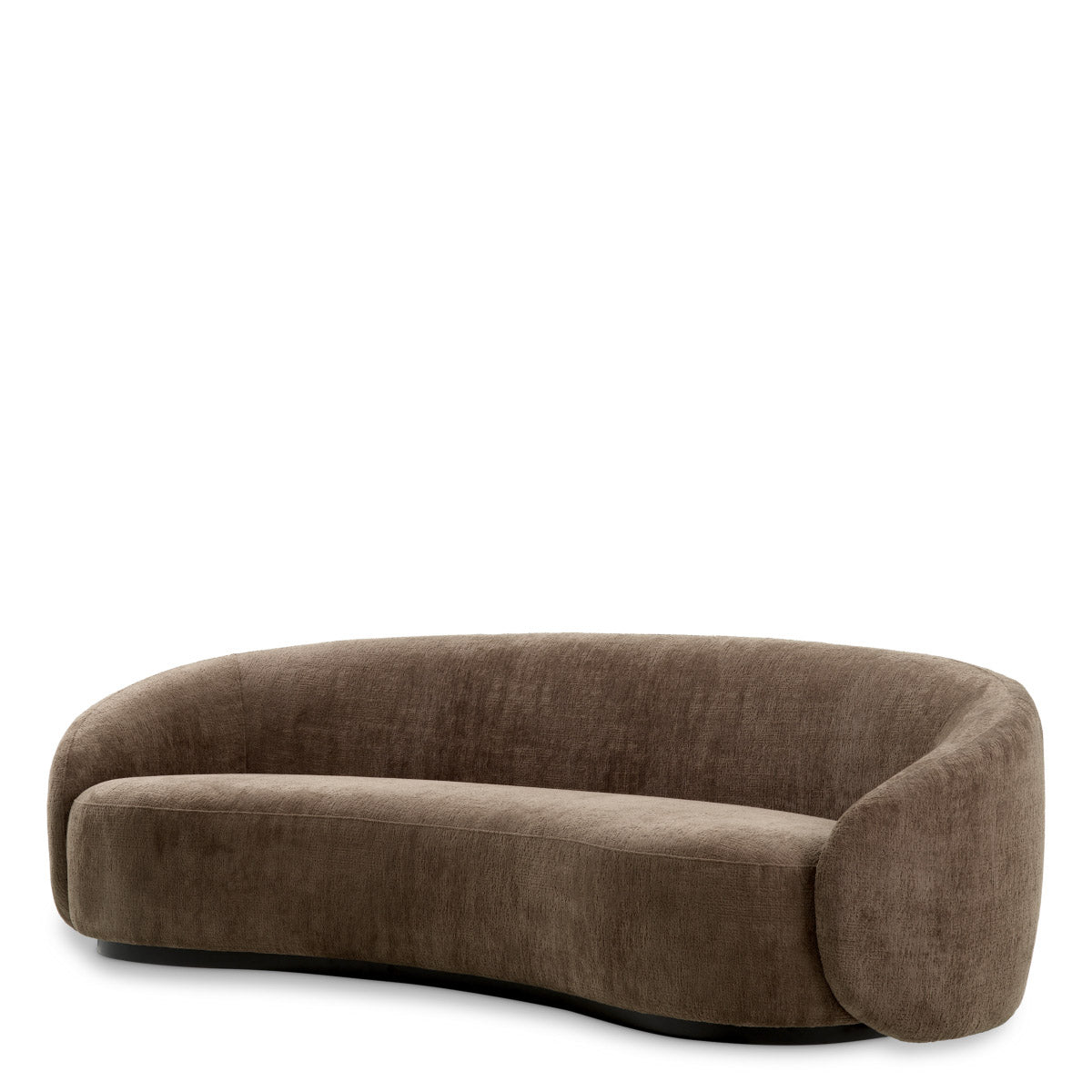 Sofa Amore Avelin brown | black base 100% polyester Chairs & Sofas A119809 2