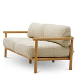 Outdoor Sofa Ombria Natural teak | arden natural 100% polyester Outdoor A120256 5