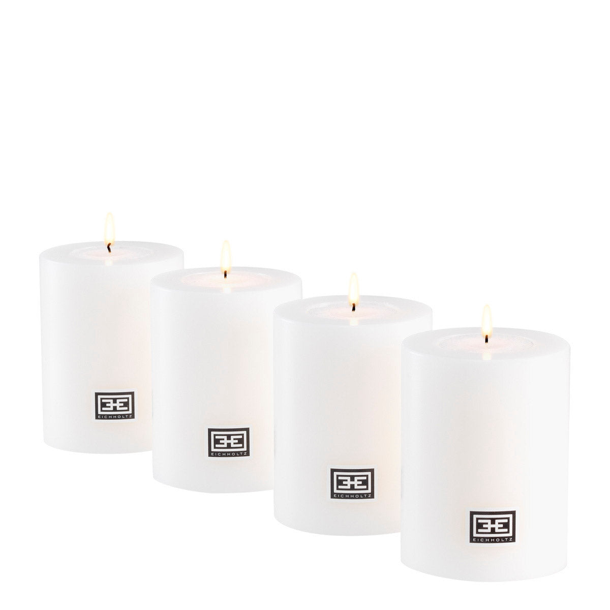 Eichholtz Artificial Candle¸ 2.76 in x H. 3.54 in set of 4 Lighting candles in your home is the best way to spark romance. Create a warm