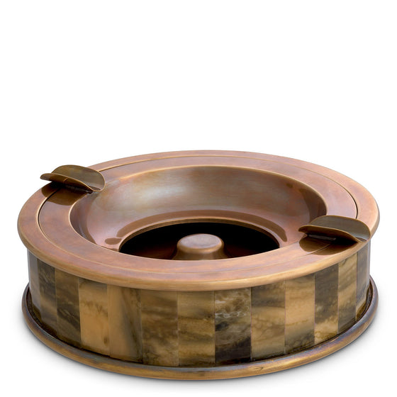 Eichholtz Ashtray Bonham Experience the allure of history with Eichholtz's Bonham ashtray. This sophisticated accessory, with its vintage
