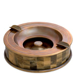 Eichholtz Ashtray Bonham brass finish and faux horn craftsmanship, exudes elegance and luxury. The Bonham ashtray is more