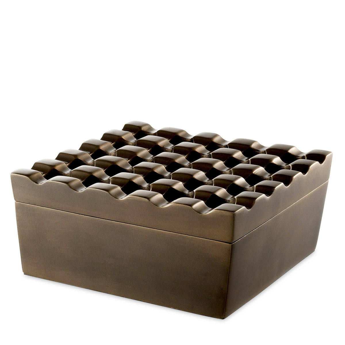 Eichholtz Ashtray Deluxe You don't have to be a smoker to appreciate the sculptural beauty of the Deluxe