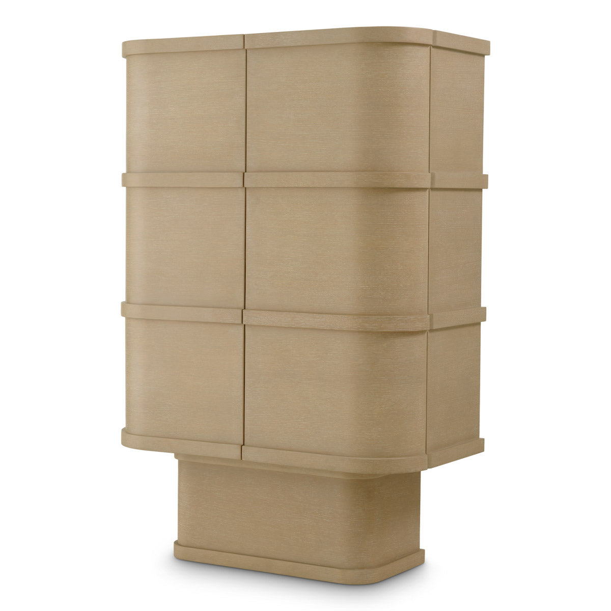 Eichholtz Bar Cabinet Cabana Transform your living space with the Cabana Bar Cabinet in washed oak veneer. This luxurious