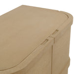 Eichholtz Bar Cabinet Cabana Bar Cabinet in washed oak veneer. This luxurious piece boasts a mirrored interior and sophisticated