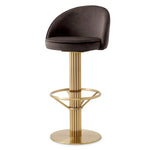 Eichholtz Bar Stool Dorland Elevate your living space with the sophisticated Bar Stool Dorland. This luxurious Eichholtz furniture piece