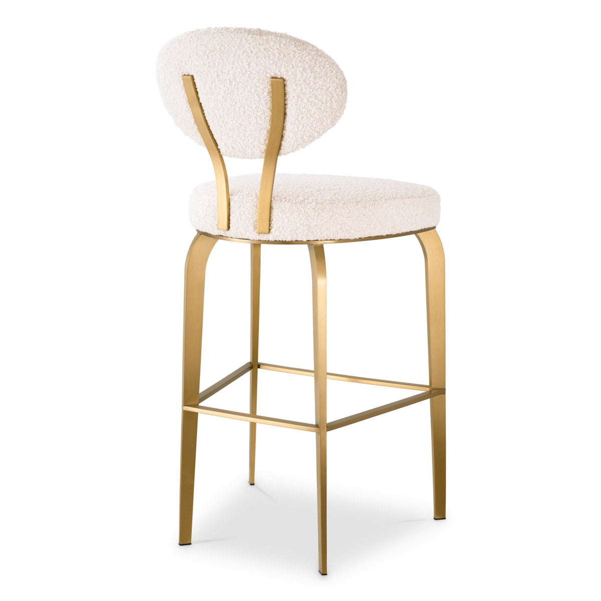 Eichholtz Bar Stool Dorrego sophistication, elevating any bar or kitchen area. Embrace both style and comfort with the Bar