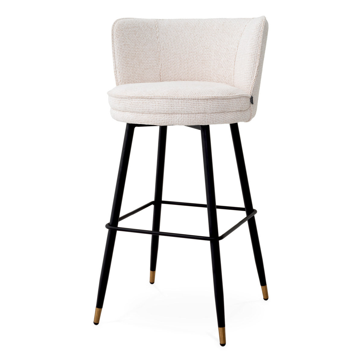 Eichholtz Bar Stool Grenada Discover the Eichholtz Grenada Bar Stool, where functionality meets luxury. This exquisite barstool boasts a