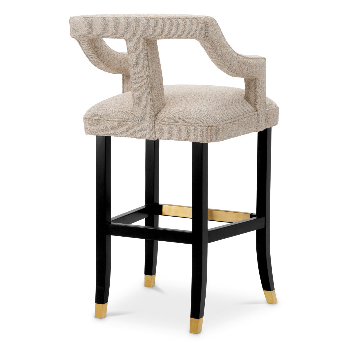 Eichholtz Bar Stool Roumier with the historical charm and timeless beauty of this exquisite piece, which is part of