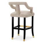 Eichholtz Bar Stool Roumier with the historical charm and timeless beauty of this exquisite piece, which is part of
