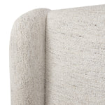 Eichholtz Bed Frame Mellory Queen size off-white, offering a serene and sophisticated ambiance. Its neutral hue and plush fabric blend im...