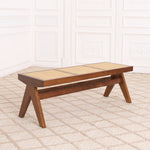 Eichholtz Bench Arnaud with elevated materials for a statement in any luxury interior. Dimensions W 53.5" D 18.0"