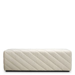 Eichholtz Bench Avellino into any contemporary living room or bedroom. Upholstered in RÃªve cream fabric, this luxury bench