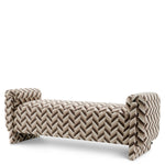 Eichholtz Bench Del Vale Introducing the Bench Del Vale by Eichholtz, a perfect blend of style and functionality. Upholstered