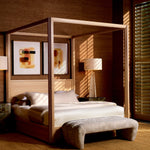 Eichholtz Bench Eastborne to any space. Upholstered in a textured fabric, the bench features a Brooklyn sand finish