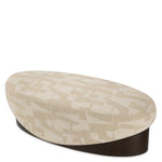 Eichholtz Bench Raymond base. Designed for both style and comfort, it showcases Eichholtz's meticulous attention to detail and