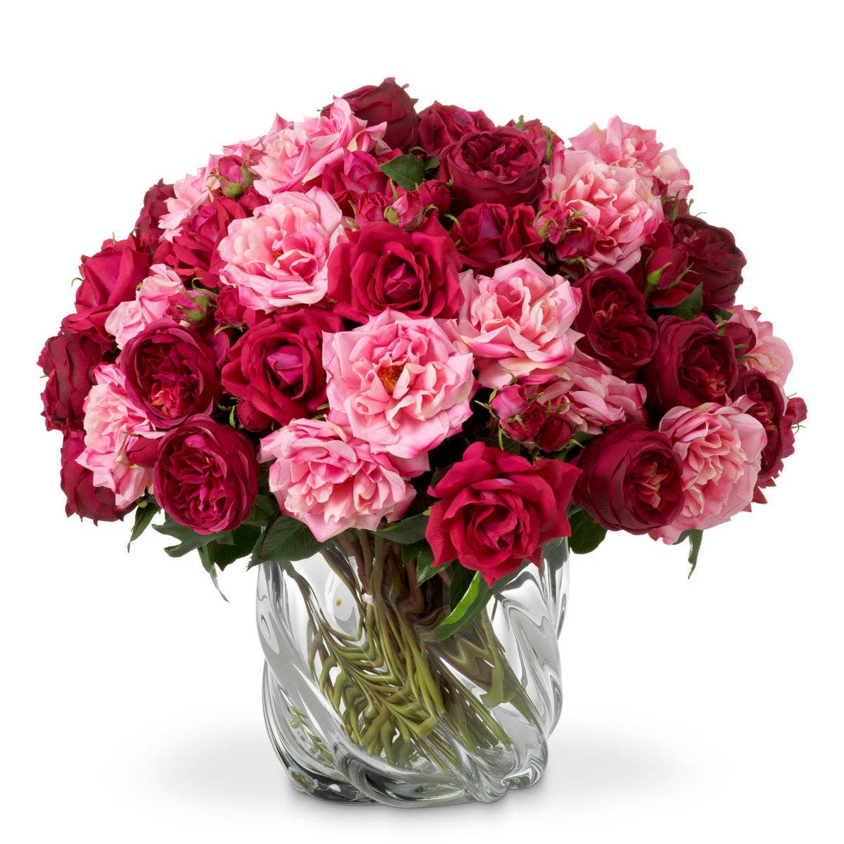 Eichholtz Bouquet of Roses real touch 72 pcs/3 varieties Experience the timeless beauty of this Bouquet of Multi-Color Garden Roses, feat...