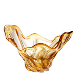 Eichholtz Bowl Ace its lovely wavy shape and bright colour this glass bowl is sure to please the