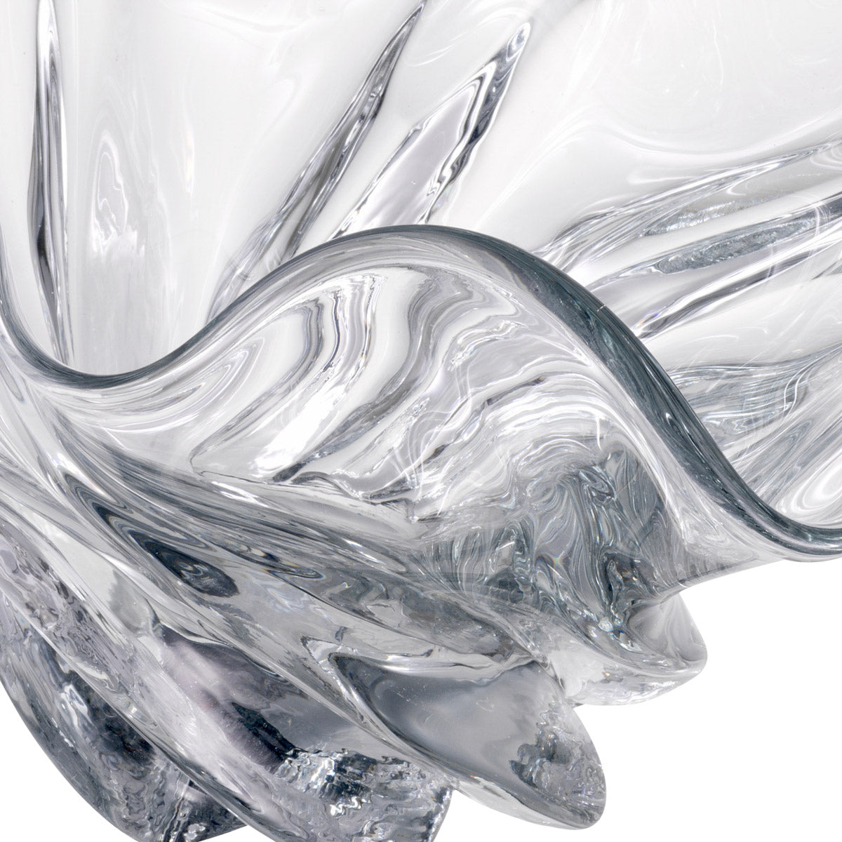 Eichholtz Bowl Ace interior. Dimensions W 10.5" D 16.5" H 10.0" Expertly made for enduring style and everyday