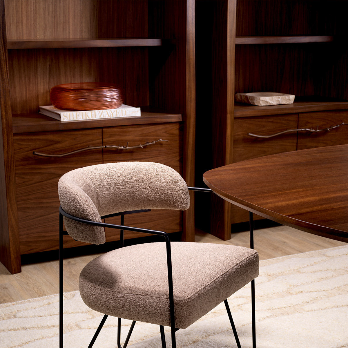 Eichholtz Bowl Alessio beautiful bowl is handblown from two colours of recycled glass, after which skilled artisans engrave