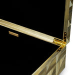 Eichholtz Box Hilgard D 9.5" H 4.0" Expertly made for enduring style and everyday elegance. Contact our Las