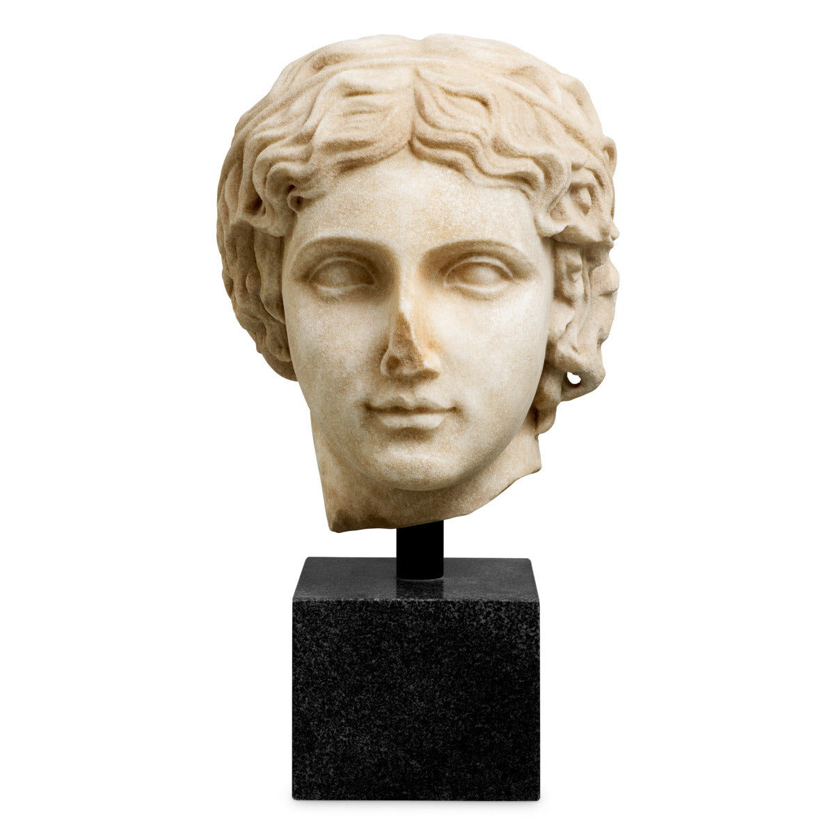 Eichholtz Bust of a youth Elevate your decor with this timeless blend of historical charm and modern elegance. HISTORIC PROVENANCE