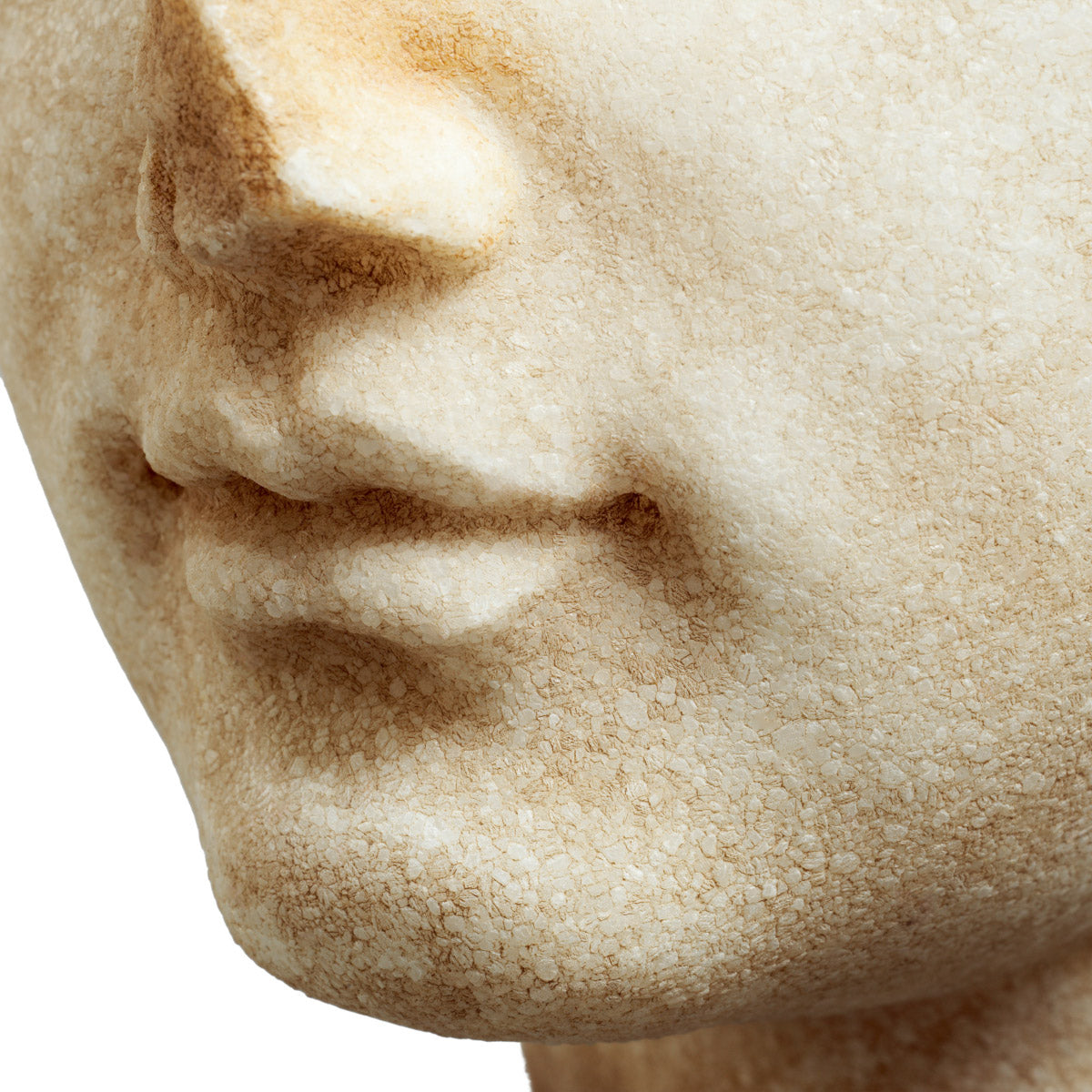 Eichholtz Bust of a youth collection, sculpted during the Hadrianic or Early Antonine periods.The polished flesh, sharply defined eyes, and