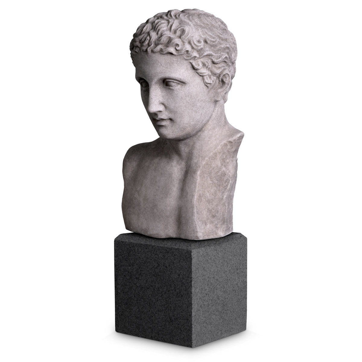 Eichholtz Bust Roman Imperial The "Bust Roman Imperial" pays homage to the classical beauty of ancient Greece. Handcrafted from