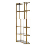 Eichholtz Cabinet Clio Corner Corner Crafted by Eichholtz this display cabinet pairs refined design with elevated materials for a