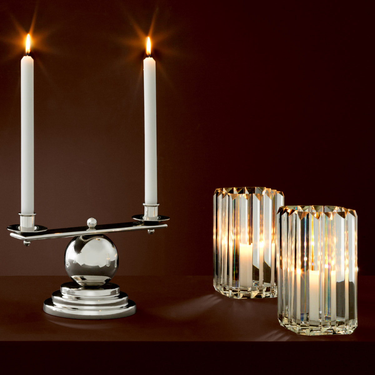 Eichholtz Candle Holder Howell set of 2 way to accent the beauty of your dÃ©cor, each of these alluring candle holders has
