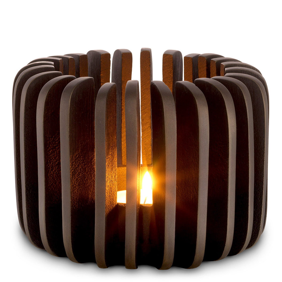 Eichholtz Candle Holder Lapidos S The exquisite Lapidos S Candle Holder is a charming masterpiece with a vintage iron finish.
