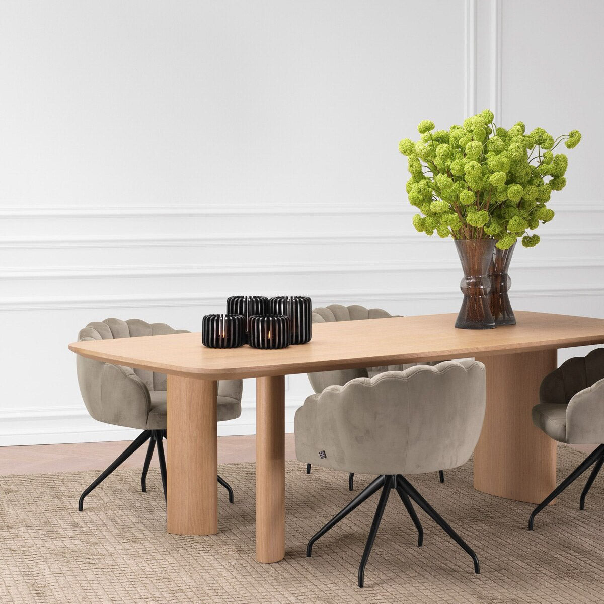 Eichholtz Candle Holder Lapidos S Designed to perfectly cradle tealights measuring 38mm in diameter and 24mm in height, this holder