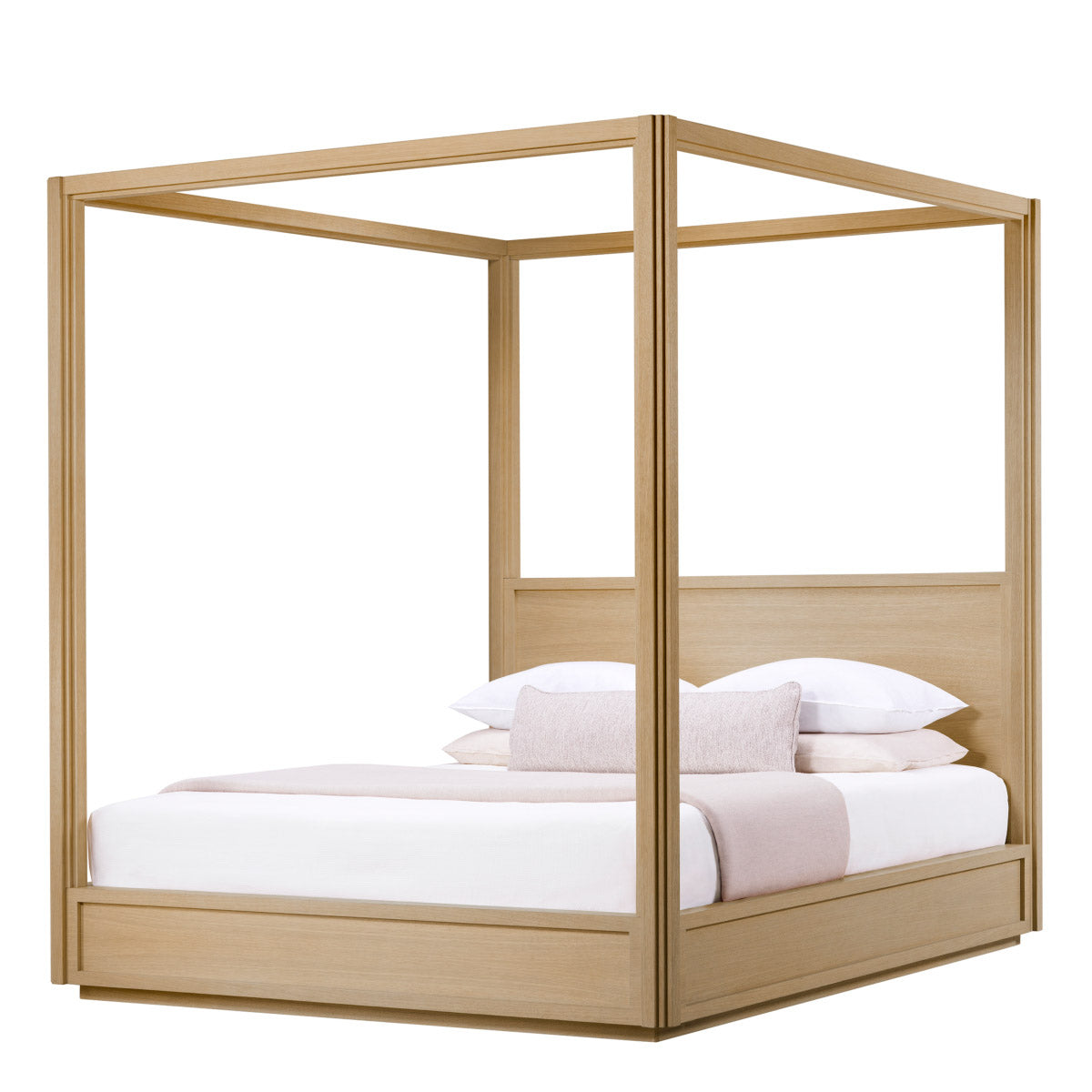 Eichholtz Canopy Bed Tribeca King size The Canopy Bed Tribeca seamlessly blends elegance and practicality in a beautifully crafted design...