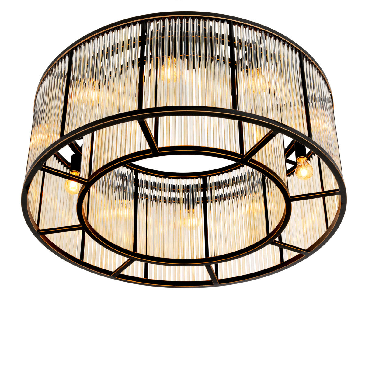 Eichholtz Ceiling Lamp Bernardi L Bernardi L Crafted by Eichholtz this ceiling lamp pairs refined design with elevated materials for