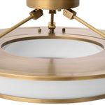 Eichholtz Ceiling Lamp Ferette with elevated materials for a statement in any luxury interior. Dimensions W 24.0" D 8.5"