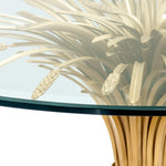 Eichholtz Centre Table Bonheur¸ 130 cm prosperity and hospitality, the sheaf signifies one has worked hard and is now enjoying the