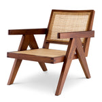 Eichholtz Chair Aristide Inspired by iconic design furniture from Chandigarh in the 1950s and 1960s, the classic brown