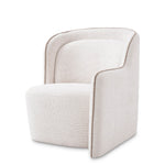 Eichholtz Chair Barrier Right The right-facing Chair Barrier is the pinnacle of style and comfort. Wrapped in pristine Lyssa