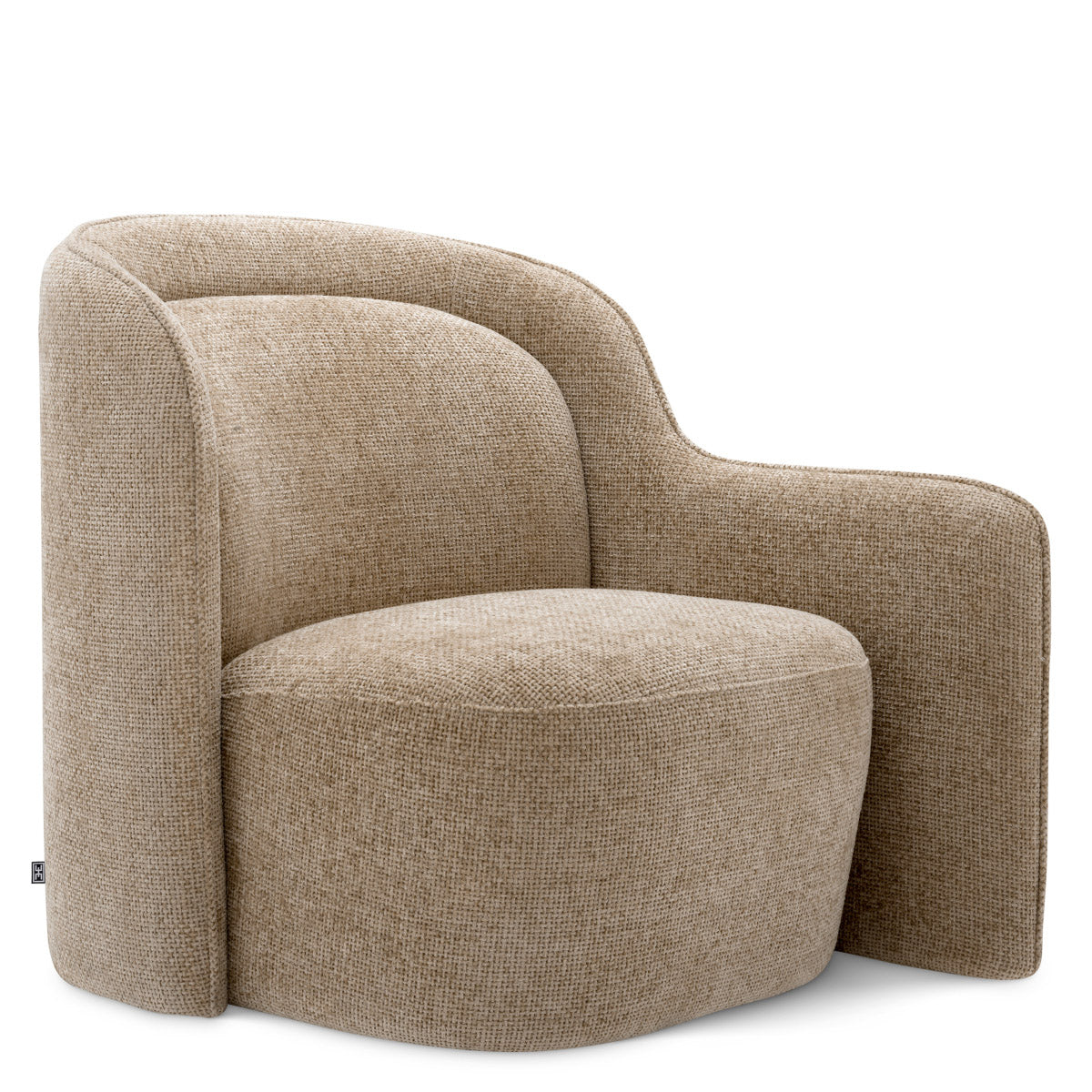 Eichholtz Chair Barrier Right Barrier Right Crafted by Eichholtz this armchair pairs refined design with elevated materials for a