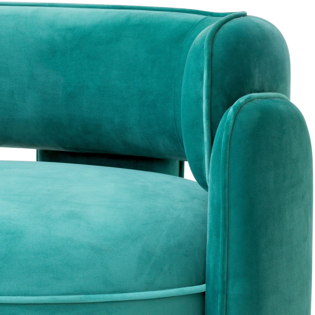 Chair Chaplin - Savona Turquoise Velvet