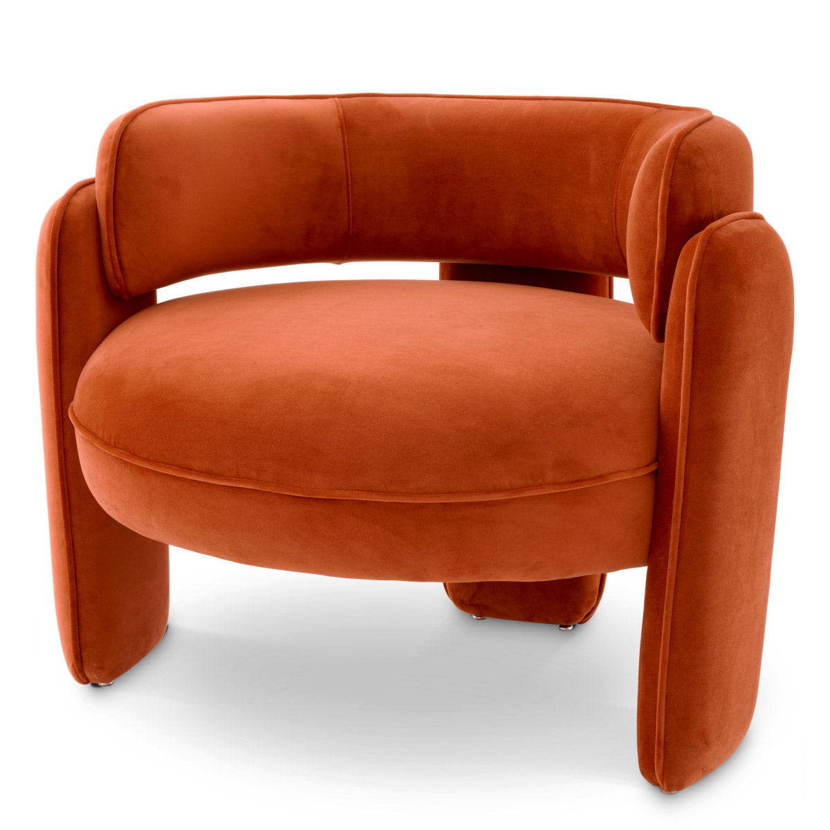 Chair Chaplin - Savona Orange Velvet