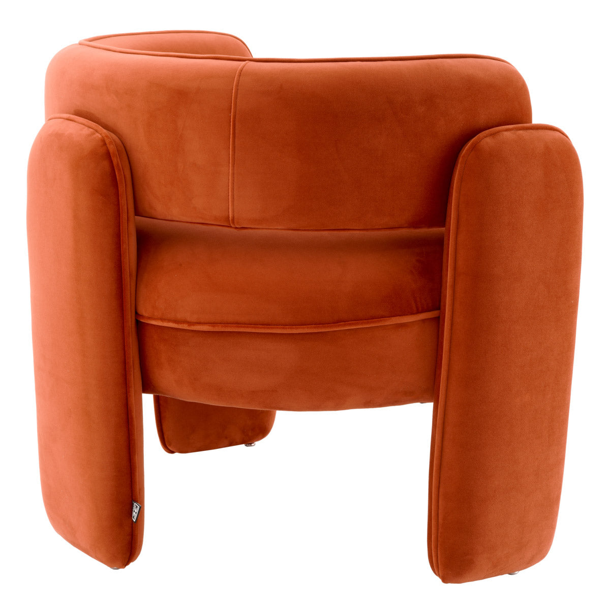 Chair Chaplin - Savona Orange Velvet