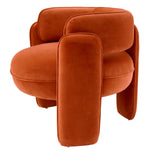 Chair Chaplin - Savona Orange Velvet
