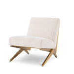 Eichholtz Chair Fico Chair Fico pairs quality with simplicity. This stylish armless lounge chair is a contemporary steel